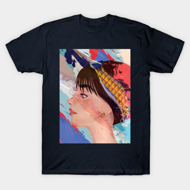 Strong woman T-Shirt by Salma Ismail